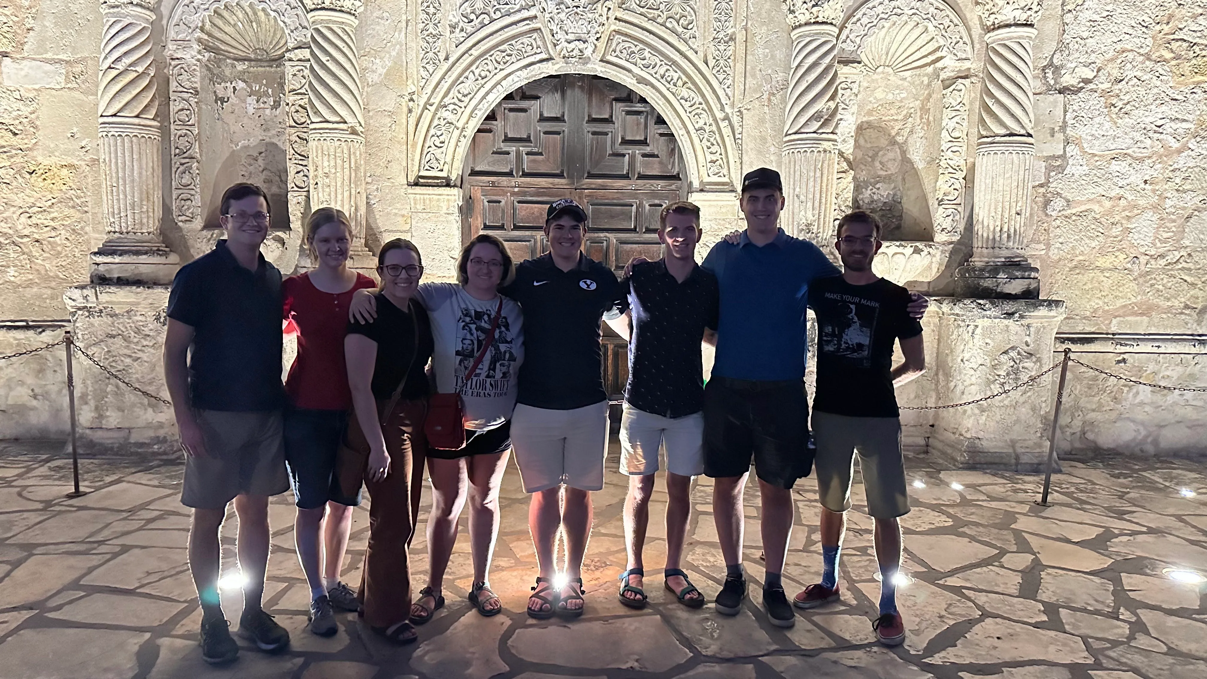 group at the alamo