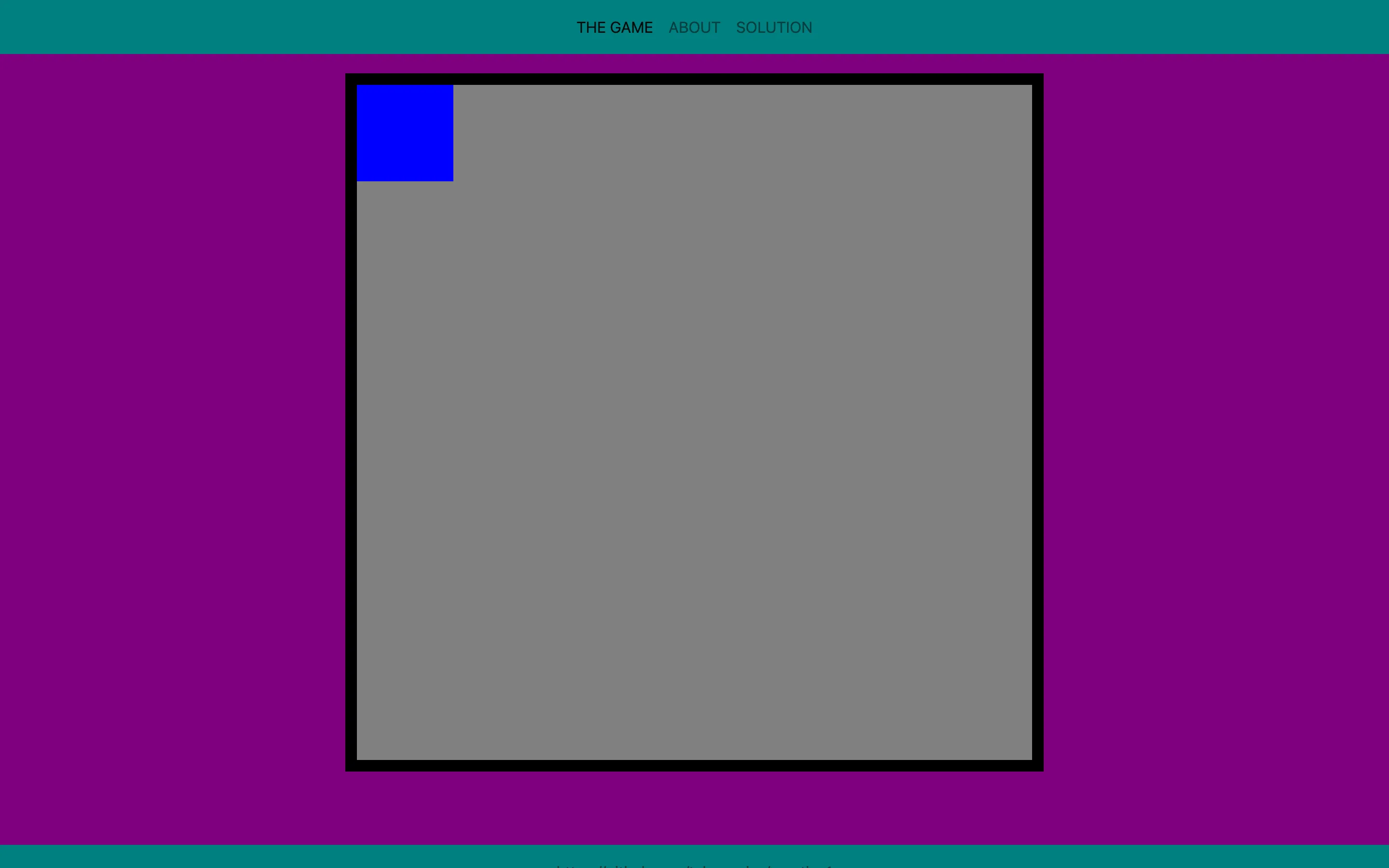 Pure CSS Maze Game