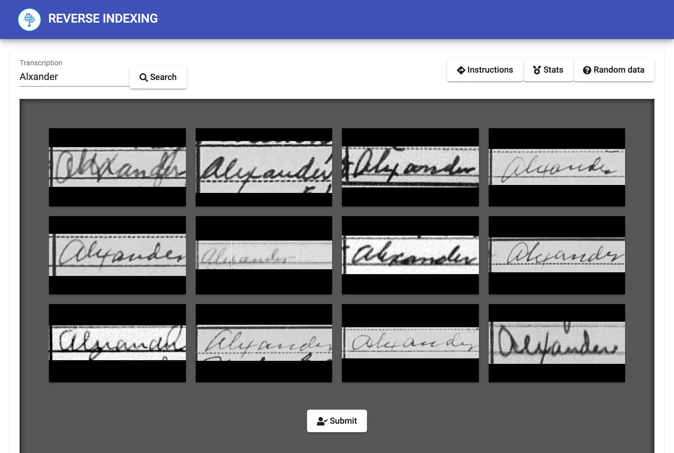 Reverse Indexing