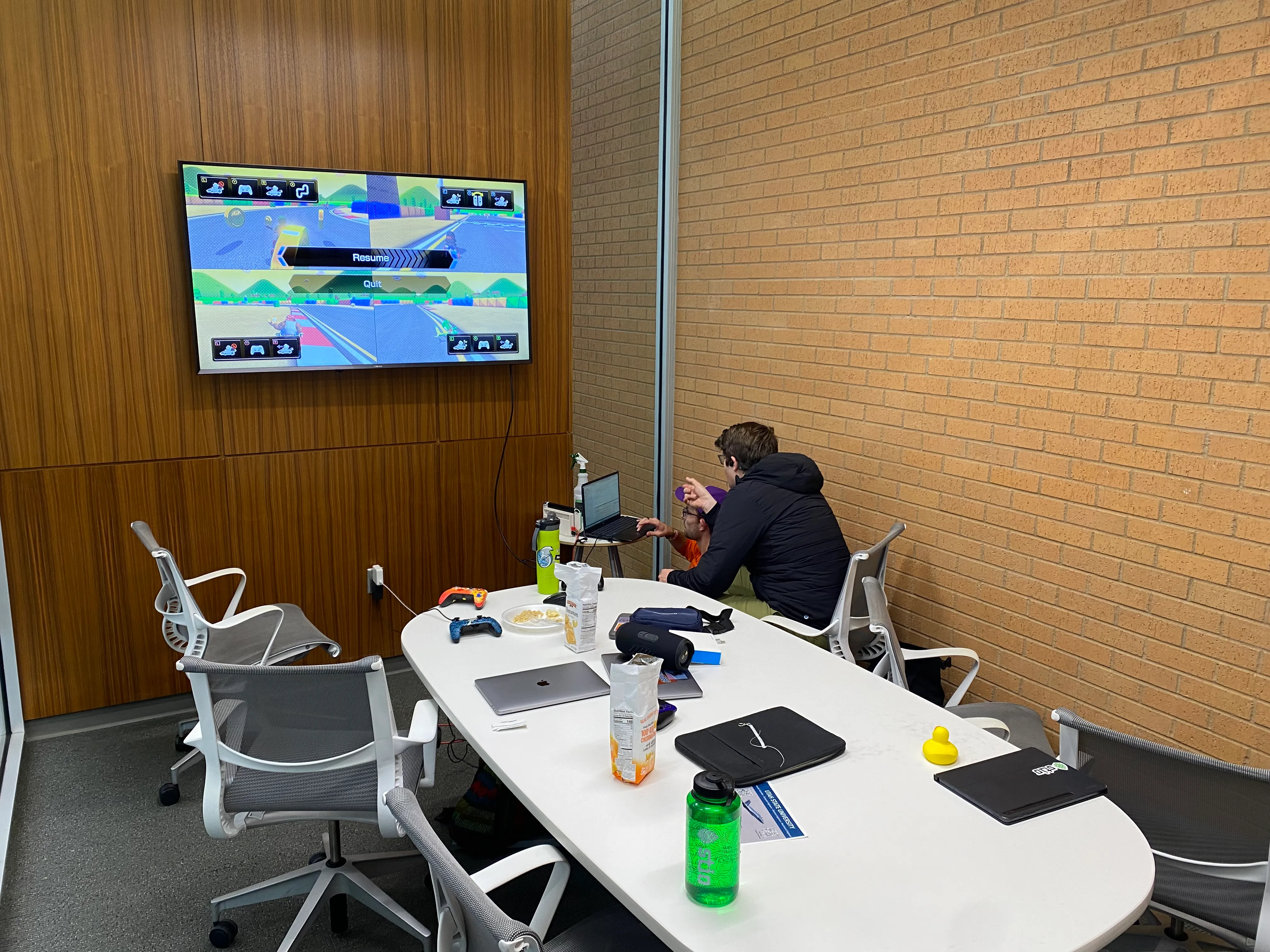 picture of the training process